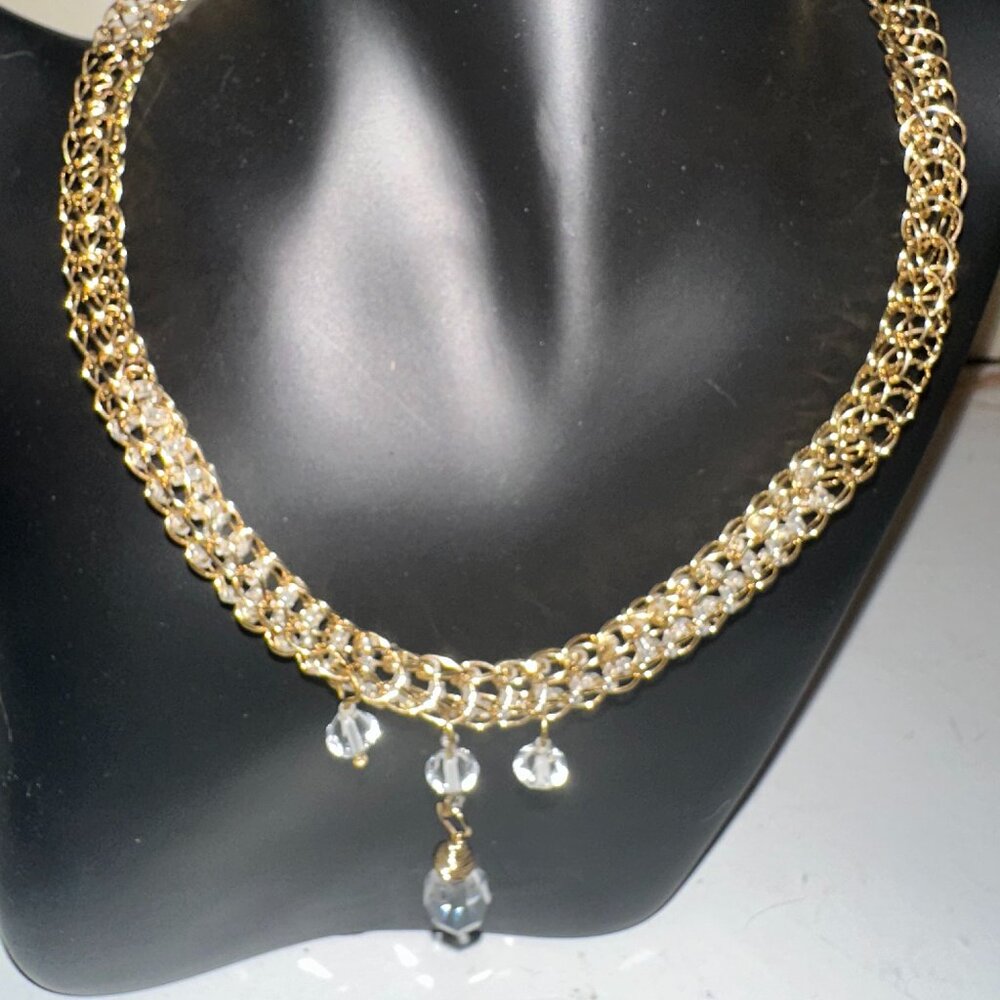 Viking Knit Swarvoski Crystal